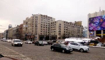 Фото номера Апартаменты с 1 спальней Апартаменты Apartment Triokhsviatytelskaya Street 3 г. Киев 26