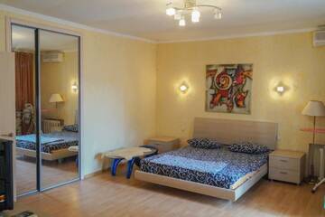 Фото номера Апартаменты с 1 спальней Апартаменты Apartment Triokhsviatytelskaya Street 3 г. Киев 31