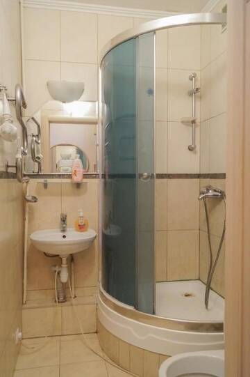Фото номера Апартаменты с 1 спальней Апартаменты Apartment Triokhsviatytelskaya Street 3 г. Киев 36