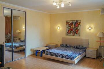 Фото номера Апартаменты с 1 спальней Апартаменты Apartment Triokhsviatytelskaya Street 3 г. Киев 3