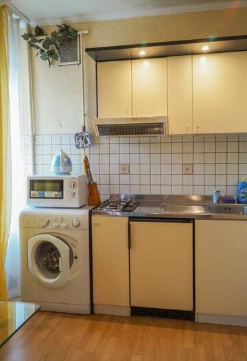 Фото номера Апартаменты с 1 спальней Апартаменты Apartment Triokhsviatytelskaya Street 3 г. Киев 4