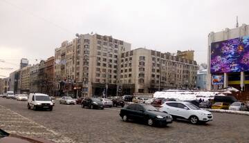 Фото номера Апартаменты с 1 спальней Апартаменты Apartment Triokhsviatytelskaya Street 3 г. Киев 11