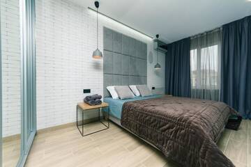Фото номера Апартаменты Делюкс — бульвар Леси Украинки, 24 Апартаменты Tomas apartments г. Киев 6