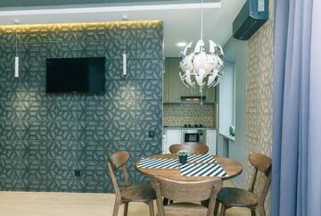 Фото номера Люкс с балконом Апартаменты Tomas apartments г. Киев 6