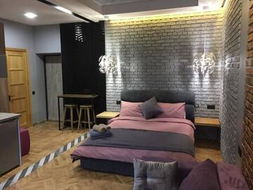 Фото номера Улучшенный номер-студио Апартаменты Tomas apartments г. Киев 5
