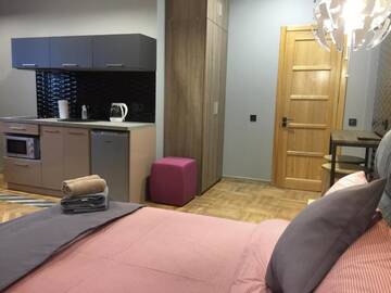 Фото номера Улучшенный номер-студио Апартаменты Tomas apartments г. Киев 6
