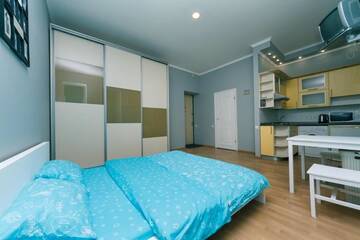 Фото номера Апартаменты - ул. Пушкинская, 12Б Апартаменты Hotrent Sity Studio г. Киев 11