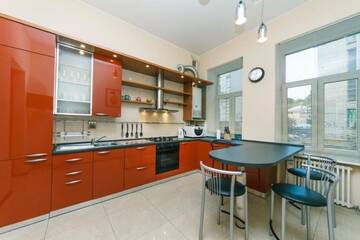 Фото номера Апартаменты с 2 спальнями Апартаменты Apartment Malaya Zhitomirskaya 3 г. Киев 18