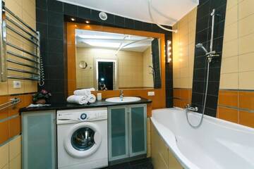 Фото номера Апартаменты с 2 спальнями Апартаменты Apartment Malaya Zhitomirskaya 3 г. Киев 28