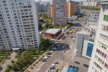 Фото номера Апартаменты с 1 спальней Апартаменты Apartment in 2 min from Poznyaky metro station г. Киев 36