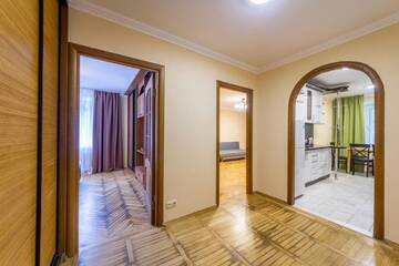 Фото номера Апартаменты с 1 спальней на Кловском спуске, 18 Апартаменты DayFlat Apartments Klovska Area г. Киев 6