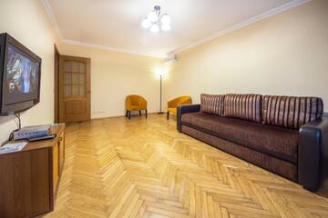 Фото номера Апартаменты с 1 спальней на Кловском спуске, 18 Апартаменты DayFlat Apartments Klovska Area г. Киев 8