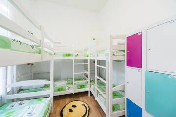 Фото номера Общий шестиместный номер для мужчин и женщин Хостелы Hostel MUZeYNY г. Киев 3