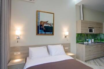 Фото номера Апартаменты-студио Отель Summit Apart Hotel г. Киев 16