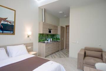 Фото номера Апартаменты-студио Отель Summit Apart Hotel г. Киев 7
