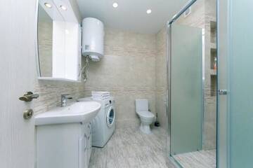 Фото номера Апартаменты Апартаменты Lux apartment on Dragomanova г. Киев 21