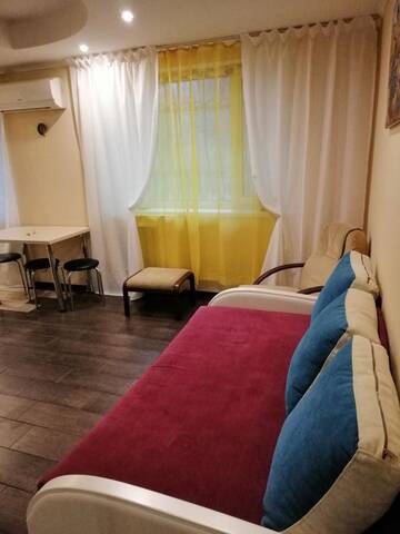 Фото номера Апартаменты Апартаменты Донца 27 Шалимова, Шулявская, Мед-Городок, НАУ, Исида, Вацлава Гавела, Лепсе, Отрадный, аеропорт Жуляны, Микрохирургия глаза г. Киев 12