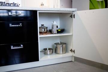 Фото номера Улучшенные апартаменты Апартаменты The best apartment in Kiev Black &amp; White г. Киев 72