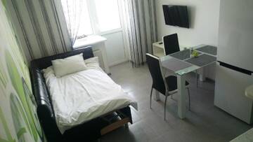Фото номера Улучшенные апартаменты Апартаменты The best apartment in Kiev Black &amp; White г. Киев 15