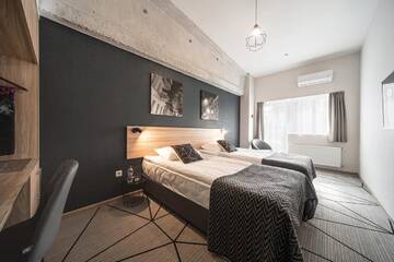 Фото номера Двухместный номер с 2 отдельными кроватями Отель Amarant Urban Hotel г. Киев 4
