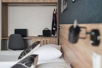 Фото номера Двухместный номер с 2 отдельными кроватями Отель Amarant Urban Hotel г. Киев 3