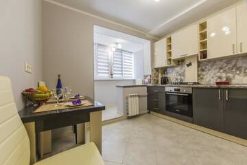 Фото номера Апартаменты с 1 спальней Апартаменты The best rest in this stylish, cozy apartament. г. Киев 15