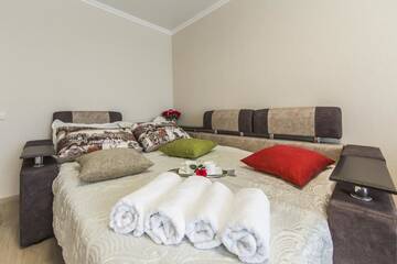 Фото номера Апартаменты с 1 спальней Апартаменты The best rest in this stylish, cozy apartament. г. Киев 16
