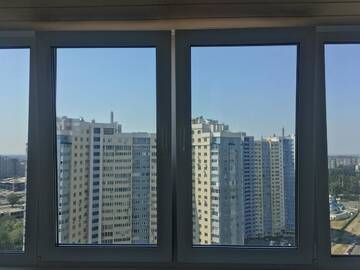 Фото номера Апартаменты с 1 спальней Апартаменты ВДНХ Иподром Глушкова 9 г. Киев 18
