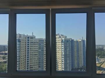 Фото номера Апартаменты с 1 спальней Апартаменты ВДНХ Иподром Глушкова 9 г. Киев 23