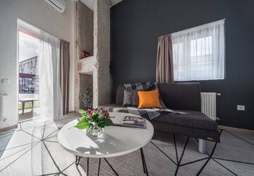 Фото номера Апартаменты с террасой Апарт-отели Amarant Apart Hotel г. Киев 2
