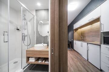 Фото номера Апартаменты-студио Апарт-отели Amarant Apart Hotel г. Киев 8