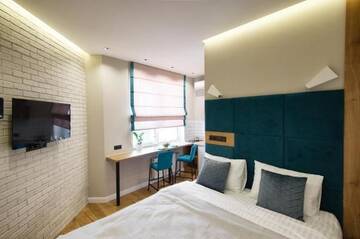 Фото номера Апартаменты с ванной Апартаменты Allurapart Plaza г. Киев 5