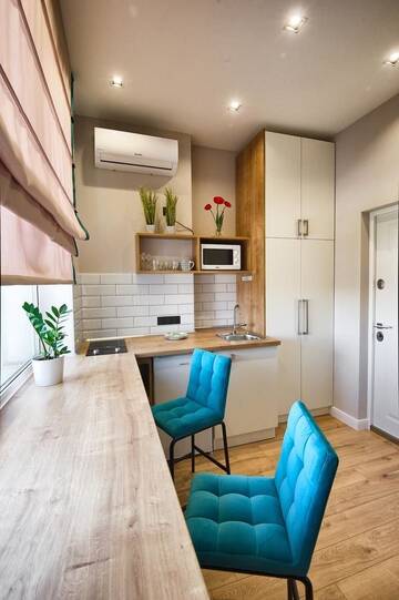 Фото номера Апартаменты с ванной Апартаменты Allurapart Plaza г. Киев 10
