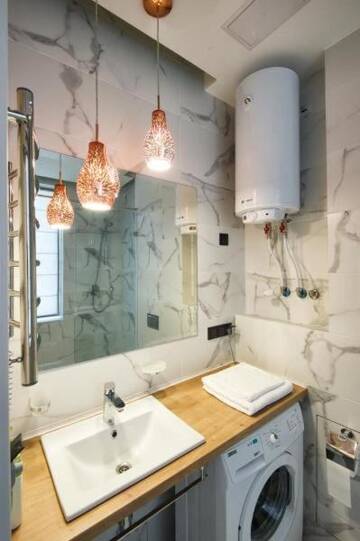 Фото номера Апартаменты с душем Апартаменты Allurapart Plaza г. Киев 10