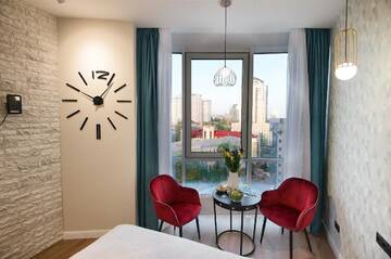 Фото номера Апартаменты с душем Апартаменты Allurapart Plaza г. Киев 2