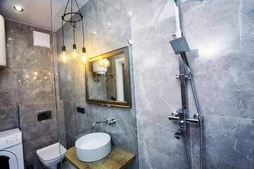 Фото номера Апартаменты с 1 спальней Апартаменты Allurapart Inn MVZ, Левобережная МВЦ г. Киев 8