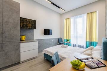 Фото номера Апартаменты-студио Апартаменты Smart New Apartment near Railway Station 1A г. Киев 26