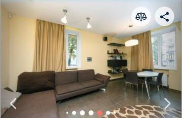 Фото номера Люкс с 2 спальнями Апартаменты KRESATIK STREET CITY CENTER FOR BIG FAMILY г. Киев 15