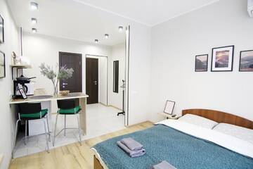 Фото номера Апартаменты с 1 спальней Апарт-отели Mountains Comfort Apartments г. Киев 17