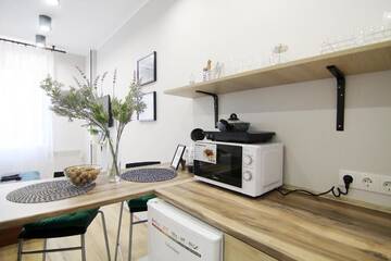 Фото номера Апартаменты с 1 спальней Апарт-отели Mountains Comfort Apartments г. Киев 29
