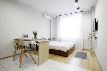 Фото номера Апартаменты с 1 спальней Апарт-отели Mountains Comfort Apartments г. Киев 10