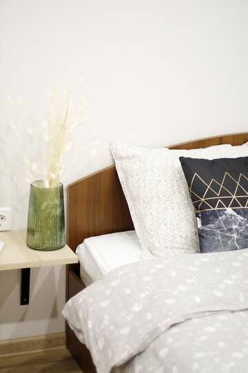 Фото номера Апартаменты с 1 спальней Апарт-отели Mountains Comfort Apartments г. Киев 14