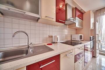 Фото номера Апартаменты с 2 спальнями Апартаменты 2 bedrooms apartment Malinovskogo street, 8 г. Киев 24