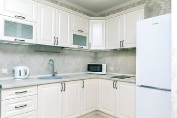 Фото номера Апартаменты с 2 спальнями Апартаменты 2 bedroom, Osokorki metro 3 minutes, not smoked г. Киев 41
