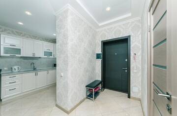 Фото номера Апартаменты с 2 спальнями Апартаменты 2 bedroom, Osokorki metro 3 minutes, not smoked г. Киев 18
