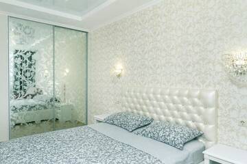 Фото номера Апартаменты с 2 спальнями Апартаменты 2 bedroom, Osokorki metro 3 minutes, not smoked г. Киев 26