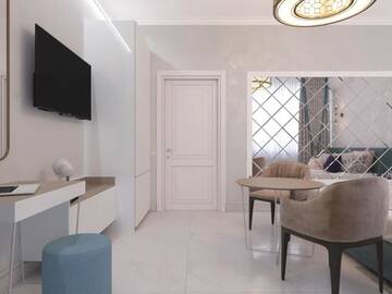Фото номера Апартаменты с 2 спальнями Апартаменты Luxury Apartment in Obolon Residences г. Киев 51