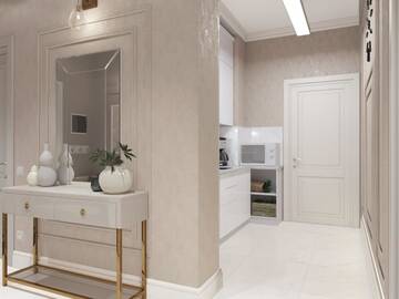 Фото номера Апартаменты с 2 спальнями Апартаменты Luxury Apartment in Obolon Residences г. Киев 18