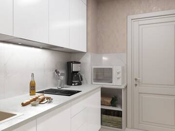 Фото номера Апартаменты с 2 спальнями Апартаменты Luxury Apartment in Obolon Residences г. Киев 16