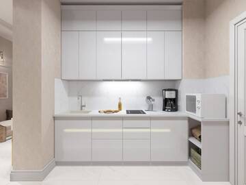Фото номера Апартаменты с 2 спальнями Апартаменты Luxury Apartment in Obolon Residences г. Киев 33